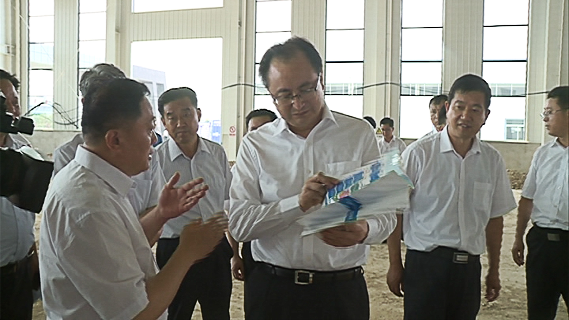 济宁市委书记傅明先莅临集团视察指导工作