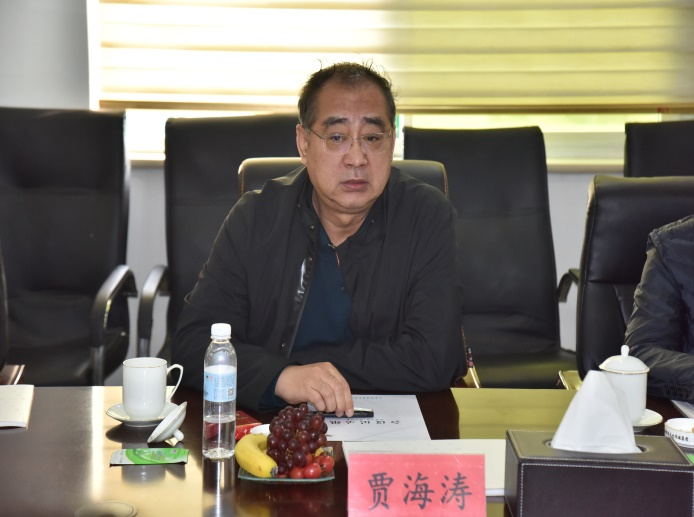 黑龙江教育出版社副社长贾海涛一行莅临金榜苑参观指导